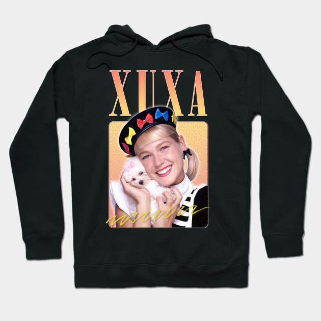 Xuxa  /  Retro Fan Design Hoodie by DankFutura